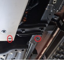 Aluminiowa płyta pod filtr paliwa Ford Ranger Raptor (2023-2026)