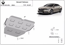 Stalowa płyta pod silnik Renault Talisman (2016-2022)