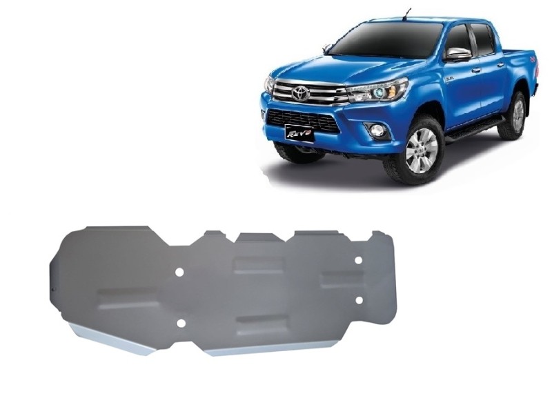 Aluminiowa płyta pod zbiornik paliwa Toyota Hilux Revo (2016-2021)
