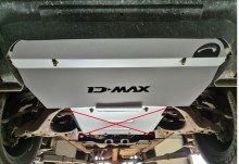 Stalowa płyta pod chłodnicę Isuzu D-Max (2019-2026)