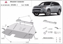 Stalowa płyta pod silnik Mitsubishi Outlander (2012-2021)