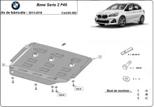 Stalowa płyta pod silnik BMW Seria 2 F45 (2013-2018)