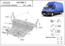 Stalowa płyta pod silnik Iveco Daily 5 (2009-2014)