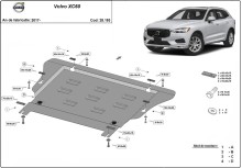 Stalowa płyta pod silnik Volvo XC60 (2017-2026)