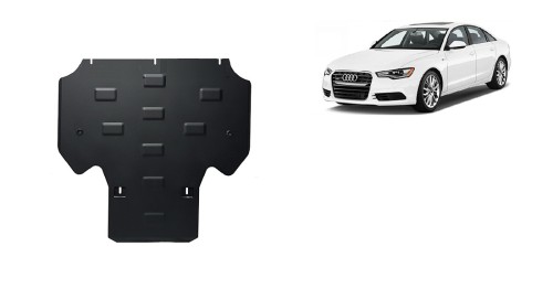 Stalowa płyta pod skrzynię biegów Audi A6 (2011-2018)