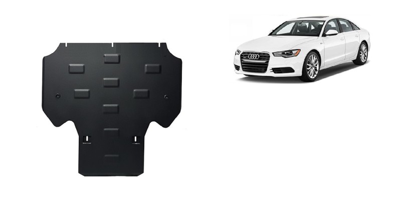 Stalowa płyta pod skrzynię biegów Audi A6 (2011-2018)