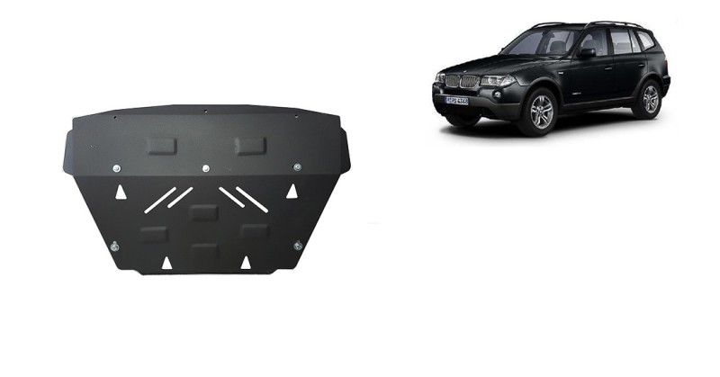 Stalowa płyta pod chłodnicę BMW X3 (2003-2010)