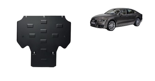 Stalowa płyta pod skrzynię biegów Audi A7 (2011-2018)