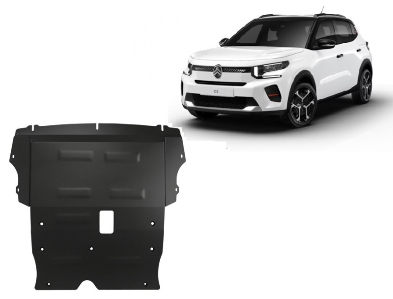 Stalowa płyta pod silnik Citroen C3 (2025-2026)