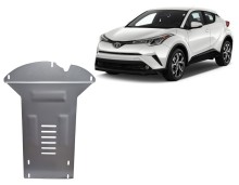 Aluminiowa płyta pod katalizator do Toyota C-HR (2016-2023)