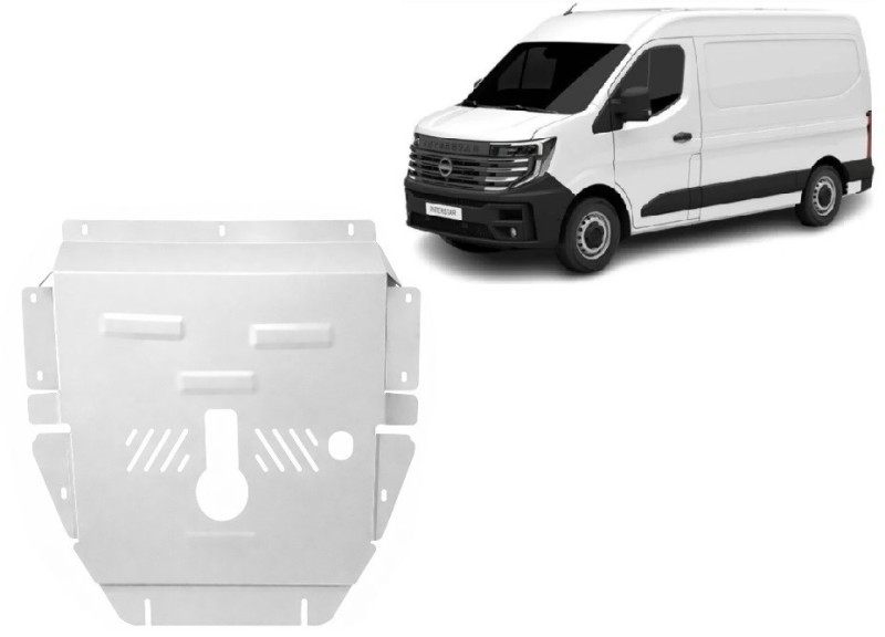 Aluminiowa płyta pod silnik Nissan Interstar (2024-2026)