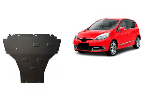 Stalowa płyta pod silnik Renault Scenic 3 (2009-2015)