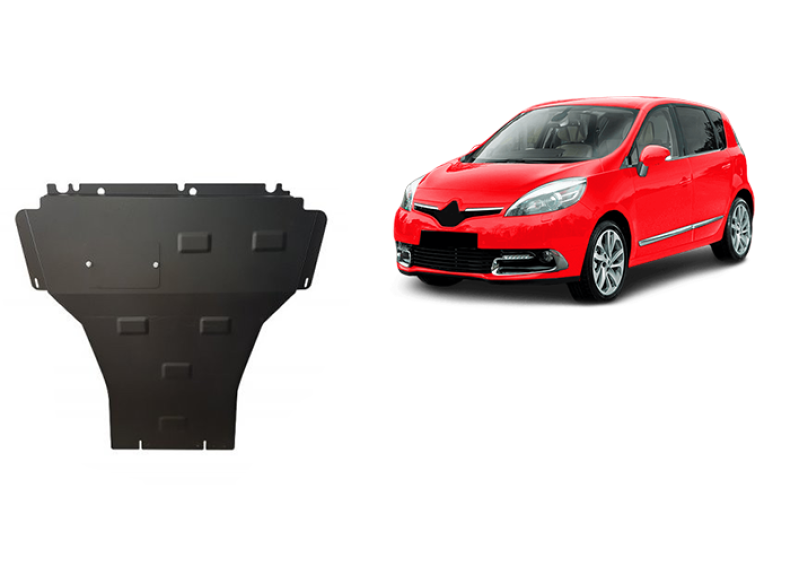 Stalowa płyta pod silnik Renault Scenic 3 (2009-2015)