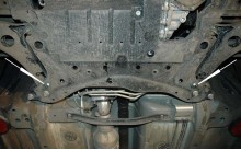 Stalowa płyta pod silnik Mitsubishi Outlander (2006-2012)