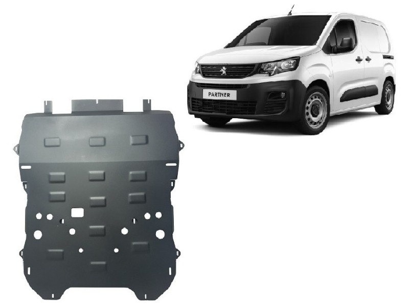 Stalowa płyta pod silnik Peugeot Partner (2018-2026)