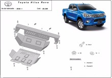 Stalowa płyta pod silnik Toyota Hilux Revo (2016-2026)