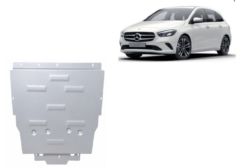 Aluminiowa osłona silnika Mercedes B-Classe (2018-2026)
