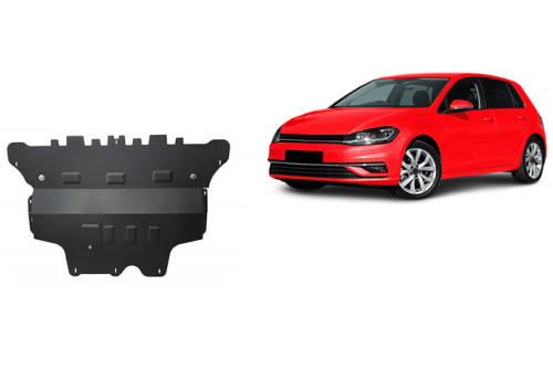 Stalowa płyta pod silnik VW Golf 7 - reczna skrzynia biegow (2012-2020)
