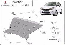 Stalowa płyta pod silnik Suzuki Celerio (2014-2026)