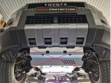 Aluminiowa płyta pod silnik Toyota Land Cruiser 250 (2024-2026)