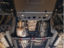 Aluminiowa płyta pod skrzynię biegów Jac T8 (2018-2026)