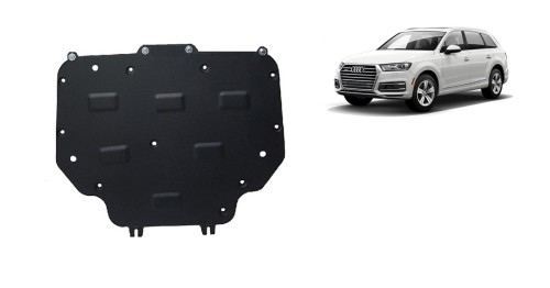 Stalowa płyta pod skrzynię biegów Audi Q7 (2015-2026)