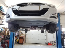 Stalowa płyta pod silnik Hyundai i40 (2015-2019)