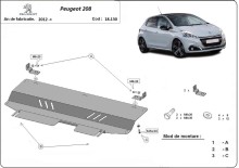 Stalowa płyta pod silnik Peugeot 208 (2012-2019)