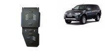 Stalowa płyta pod skrzynię biegów Mitsubishi Pajero Sport 2 (2008-2016)