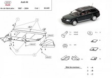 Stalowa płyta pod silnik Audi A6 (1997-2004)