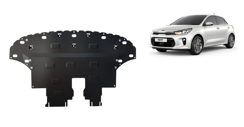 Stalowa płyta pod silnik Kia Rio 4 (2017-2020)