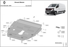Stalowa płyta pod silnik Renault Master (2024-2026)