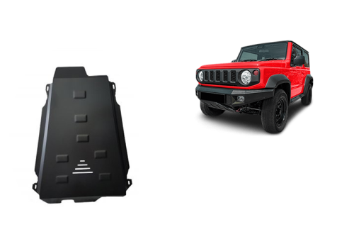 Stalowa płyta pod skrzynię biegów i reduktor Suzuki Jimny (2018-2026)