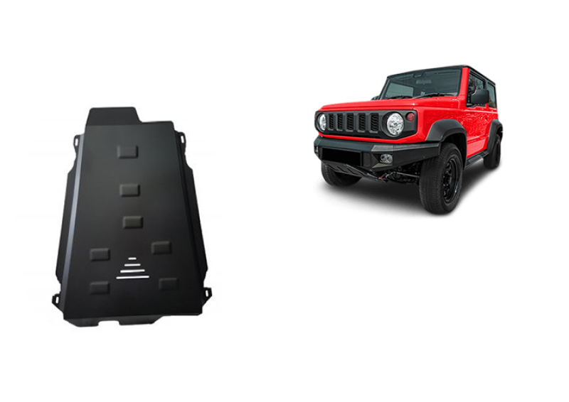 Stalowa płyta pod skrzynię biegów i reduktor Suzuki Jimny (2018-2026)