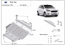 Stalowa płyta pod silnik Ford KA+ (2014-2020)