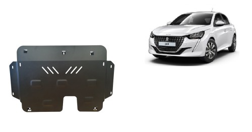 Stalowa płyta pod silnik Peugeot 208 (2019-2026)
