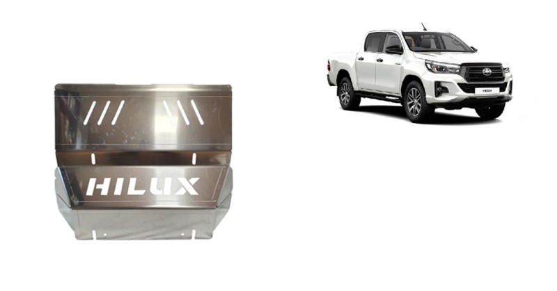 Aluminiowa płyta pod chłodnicę Toyota Hilux Invincible (2021-2026)