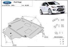 Stalowa płyta pod silnik Ford Kuga (2008-2012)