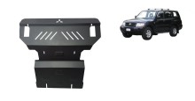 Stalowa płyta pod silnik Mitsubishi Pajero 3 (V60, V70) (1999-2007)