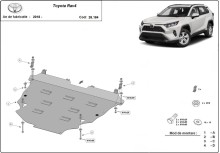 Aluminiowa płyta pod silnik Toyota RAV4 (2018-2025)