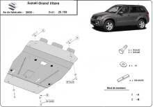 Stalowa płyta pod silnik Suzuki Grand Vitara 2 (2005-2019)