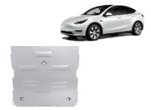 Aluminiowa płyta pod silnik elektrycznego Tesla Y (2020-2023)
