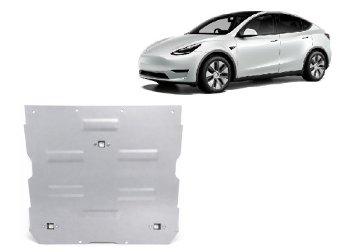 Aluminiowa płyta pod silnik elektrycznego Tesla Y (2020-2023)