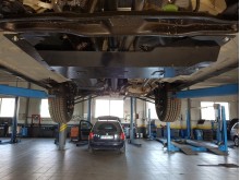 Stalowa płyta pod EGR System Start-Stop Dacia Duster (2014-2017)