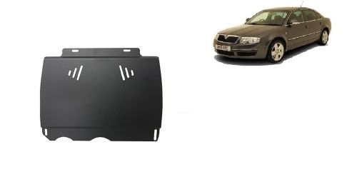 Stalowa płyta pod manualną skrzynię biegów Skoda Superb (2001-2008)