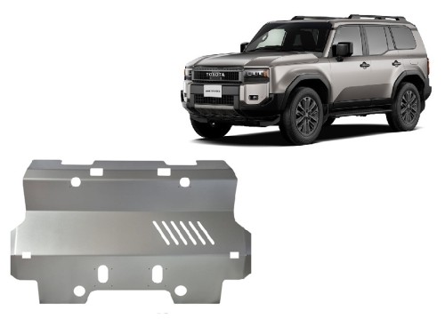 Aluminiowa płyta pod chłodnicę Toyota Land Cruiser 250 (2024-2026)