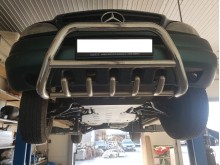 Stalowa płyta pod skrzynię biegów Mercedes ML W163 (1998-2005)