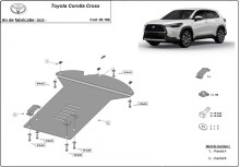 Stalowa płyta pod katalizator Toyota Corolla Cross (2022-2026)