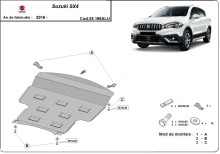 Aluminiowa płyta pod silnik Suzuki SX4 (2013-2023)