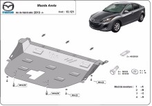 Stalowa płyta pod silnik Mazda Axela (2013-2026)